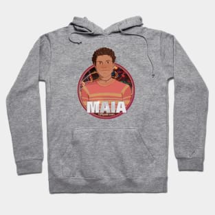 Y2K Audio Drama Podcast Character Design - Maia Hoodie